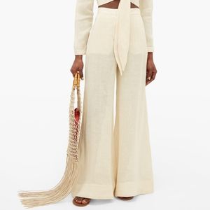 NWT Ryan Roche large cashmere knit pants